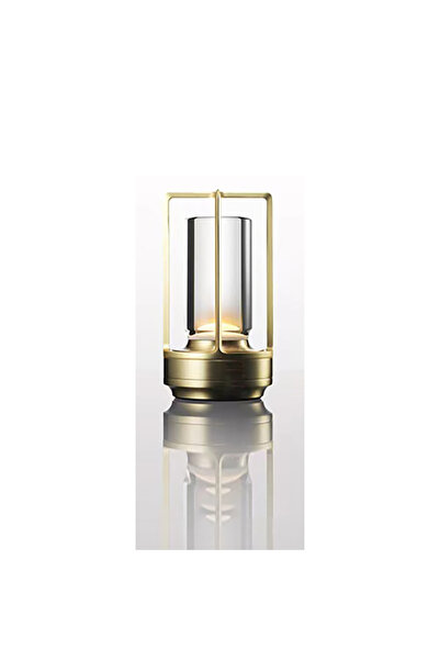 Choice Type-C charging Gold LED Crystal Table Lamp Plastic Rechargeable Touch...