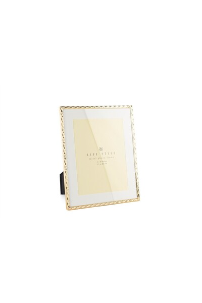 Mikasa Moor Gold Metal Wavy Frame 15X20Cm