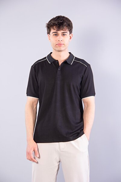 Mckanzie 4626 Tricou din modal cu guler tip umeri