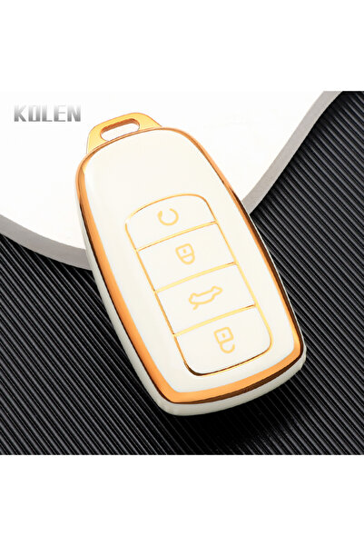Choice4 GE-White only case TPU Car Remote Key Case Cover Shell Fob For Chery ...