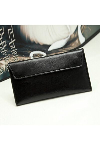 Choice Black Slim Genuine Leather Women Wallet Female Long Clutch Coin Purses...