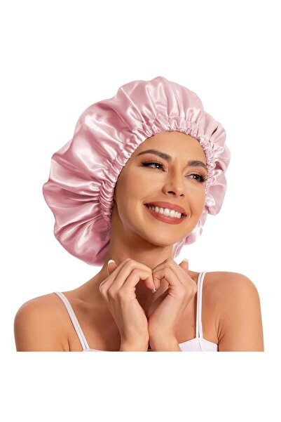 Choice3 Pink Satin Bonnet Silk Bonnet Hair Bonnet Sleeping Slouchy Beanie Hat...