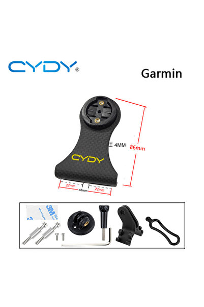 Choice Plain Matte Garmin CYDY Carbon 3K Support For Bicycles Bryton Rider Wh...