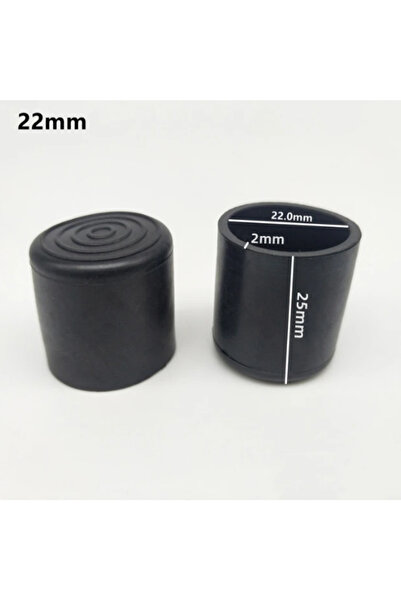 Choice 22mm 24 PCS Round Furniture Foot Caps Chair Table Sofa Anti-Slip Silen...
