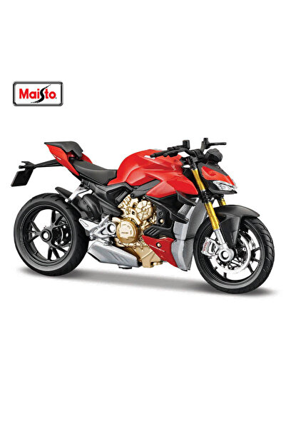 Maisto SUPER NAKED V4 S Ducati Panigale V4 S Corse 1:18 Scale Alloy Motorcycl...
