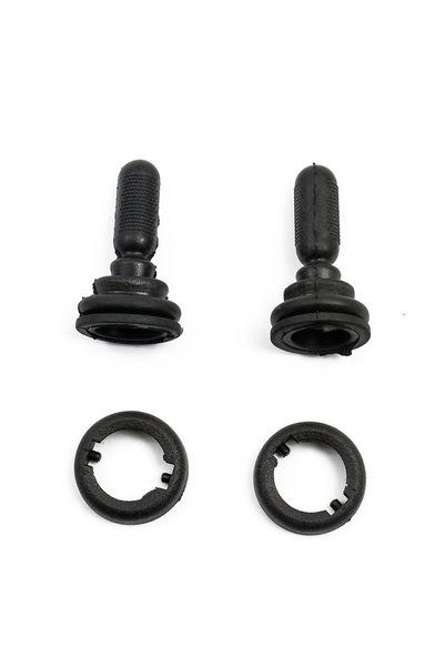 Choice Car Black Door Wing Mirror Interior Adjustment Knob For Ford MK6 Fiest...