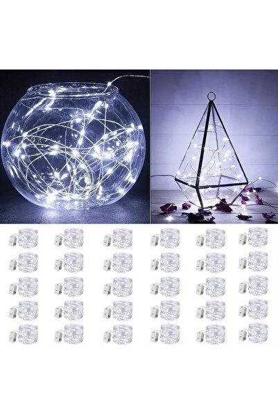 Choice 1M10LED Cold White 30 Packs Fairy Tale Lamp Battery Operated String Li...