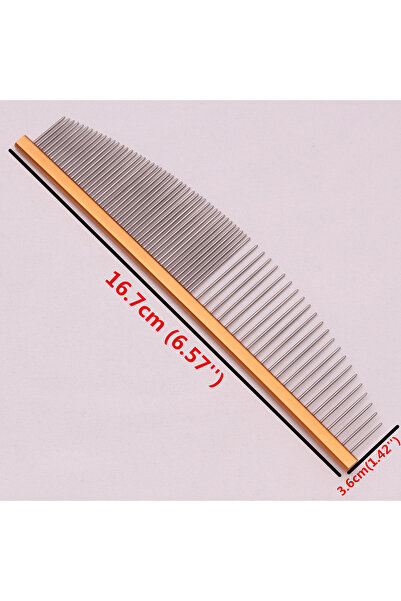 Choice12 C7999Jin Pet Grooming Combs Aluminum Alloy Brush For Dogs Boundary K...