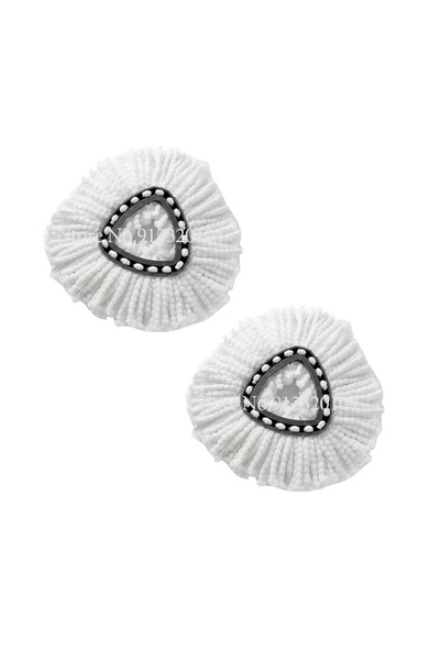 Choice 2 pcs White Mop Head Cloth Replacement Microfiber Mop Refills Spin Mop...