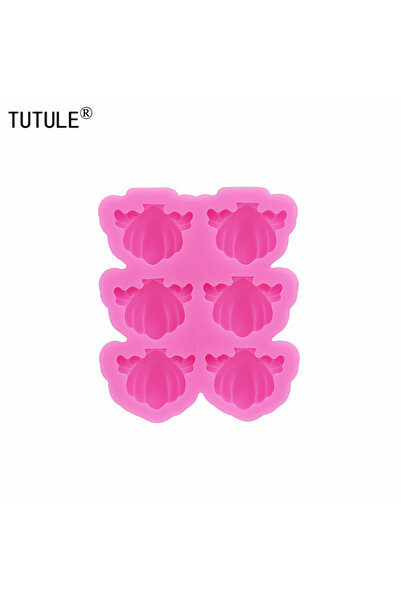 Choice Pink Shell and Wing Silicone Mold-Epoxy Resin Jewelry Epoxy Clay Polym...