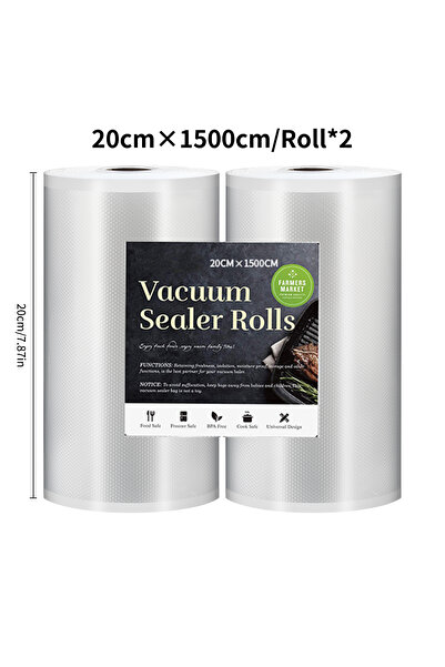 Choice3 saengQ 20-1500cm-2pcs saengQ Kitchen Food Vacuum Sealer Bag Sous Vide...