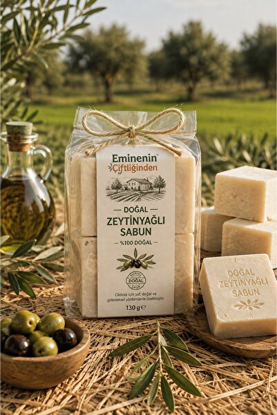 Eminenin çiftliği DOĞAL ZEYTİNYAĞLI SABUN 1 KG