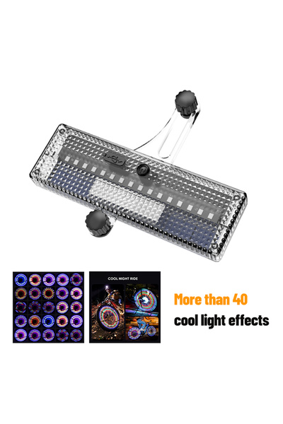 Choice F110104 Solar Bicycle Flash Spoke Lights Motion Sensing Bike Wheel Lig...