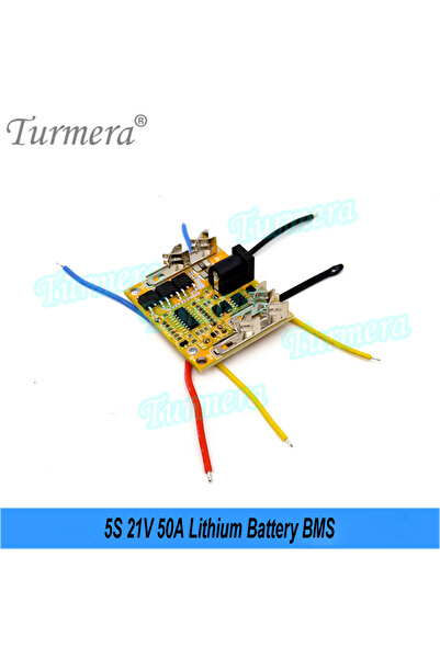 Choice11 5S 50A BMS Turmera 18V 21V Screwdriver Battery Case 5X 10X 15X 20X 1...