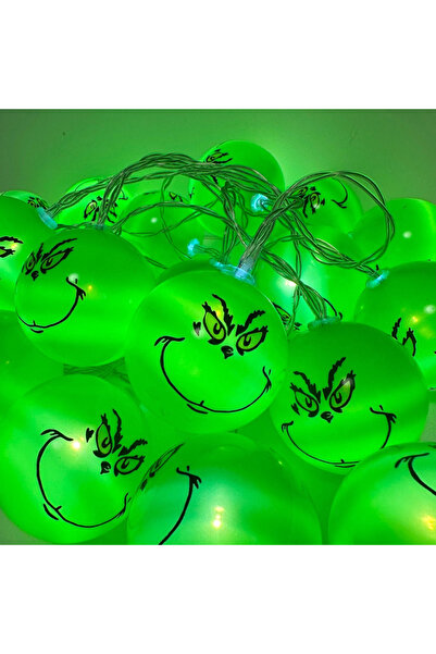 Choice 1.5m 10Ball USB Green Balls Lights 2024 Halloween Day Decoration Party...