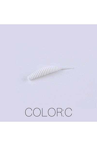 Choice 25mm100pcs0.1g C SUPERCONTINENT Small worm bait soft bait Tanta shrimp...