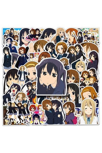 Choice 50PCS 50PCS K-ON Stickers Hirasawa Yui Graffiti Stickers DIY Diary Pho...