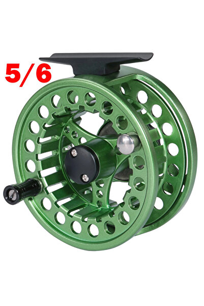 Choice1 Green A Sougayilang Fly Fishing Reel 5/6 7/8 High Die Casting Alumini...