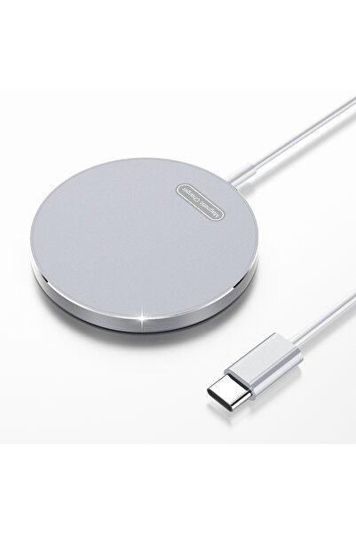 Choice SILVER Magnetic Wireless Charger For iPhone 15 14 13 12 11 Pro XS Max ...