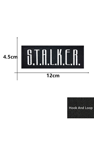 Choice15 Q16-Hook And Loop Stripe Nuclear Power Plant Radiation STALKER S.T.A...
