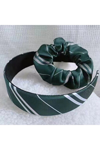 Choice3 10 Twill Headwear Wizard Magic Headband School Slytherin Striped Head...