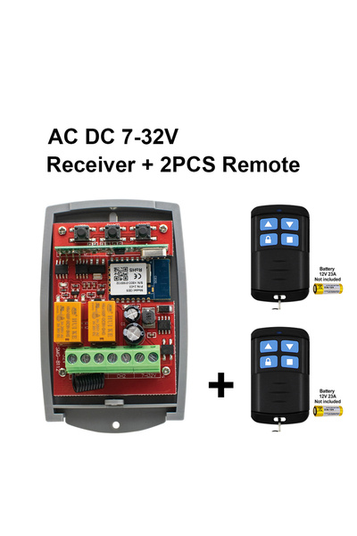 Choice6 7-32VReceiver 2XRF 433MHz Universal Tuya Smart wifi Garage Door Opene...