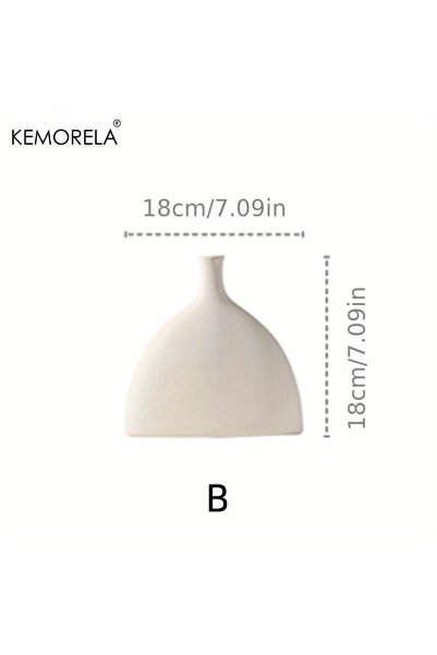 Choice as photo shows 2 Nordic Ceramic Vase Circular Hollow Donuts Flower Pot...