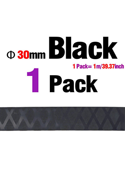 Choice 30mm Black Diameter 25mm 30mm X-Tube Heat Shrink Sleeve Wrap Fishing B...