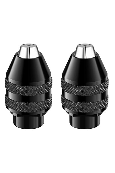 choice2 2pcs (0.5-3.2mm)Quick-Change Drill Chuck for Rotary Tools - 3-Jaw Ada...