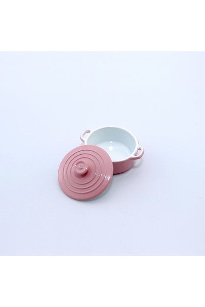 Choice One Size pink Miniature Colorful Soup Pot 1:12 Dollhouse Mini Stockpot...