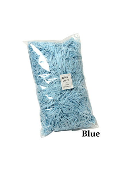 Choice9 Blue 100g Colorful Shred Crinkle Paper Raffia Shredded Confetti Birth...