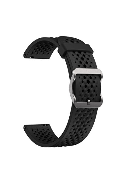 Choice23 22mm black 22mm Breathe Silicone Strap for Watch S4 Sport Wristband ...