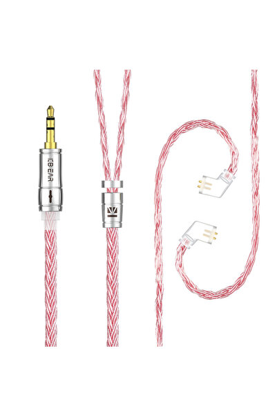 Choice pink-2P-C3.5 KBEAR ST18 5N High Purity Oxygen-free Copper Silver Plate...