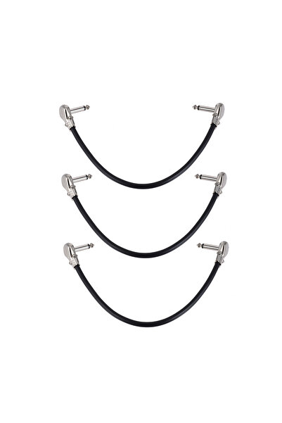 Choice3 30cm 3PCS Miwayer 15cm/ 6in Guitar Effect Pedal Instrument Patch Cabl...