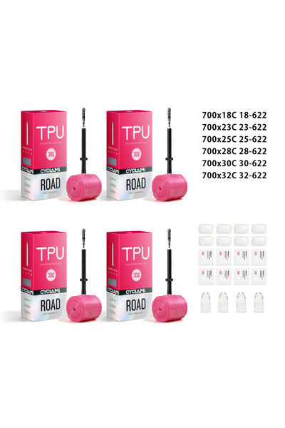 Choice Presta Valve 700c 45mm 18-32C 4 pcs Metal Alloy Valve Stem Higher Qual...