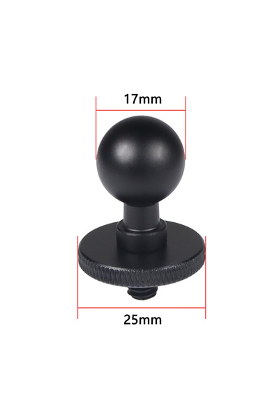 Choice AUTO D 17mm Ball 17mm 25mm Ball Head Adapter Clip Socket Arm Connector...