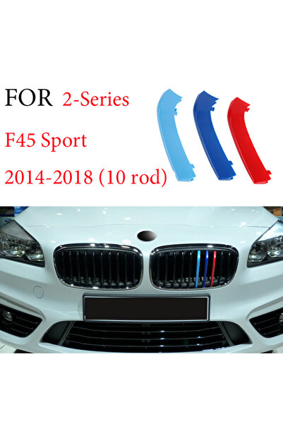 Choice1 F45 14-18 10rod 3 قطع شرائط تزيين الشبك الأمامي لسيارات BMW الفئة 1 2...