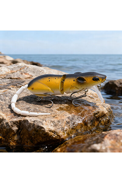 Choice F 15.5CM Mouse Lure Artificial Plastic Mouse Fishing Lure Swimbait Rat...