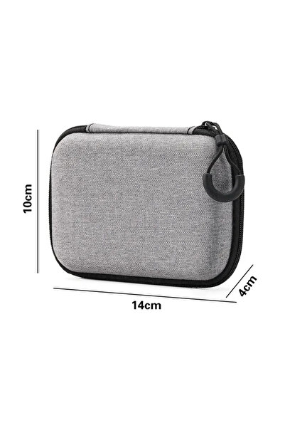 Choice4 E-1PC Portable Charger Case Earphone Storage Carrying Pouch Waterproo...