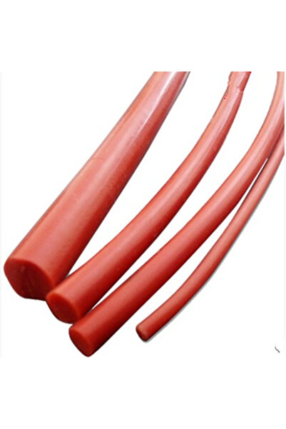 Choice1 dia 5mm 10meter O Red 10M Solid Round Silicone Sealing Strip Diameter...