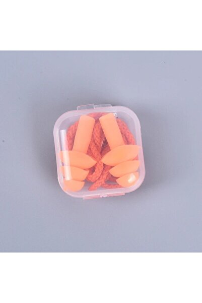 Choice POD4277-OR 1 Pc Silicone Ear Plugs Sleep Earplugs Noise Reduction Swim...
