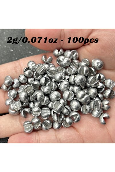 Choice 2g 100pcs TAKBAS 100pcs Lead Fishing Weights Sinkers - Adjustable Spli...