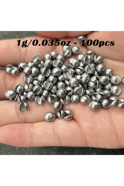 Choice 1g 100pcs TAKBAS 100pcs Lead Fishing Weights Sinkers - Adjustable Spli...