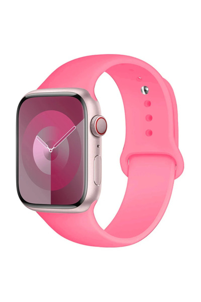 Choice 38mm-40mm-41mm S-M 29 light pink Silicone Band For Watch strap 44mm 45...