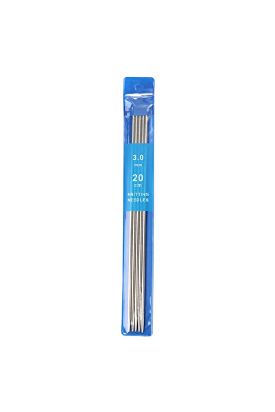 Choice1 3.0MM-5pcs L 5Pcs/set 20CM Stainless Steel Needles Set 2-5MM DIY Swea...