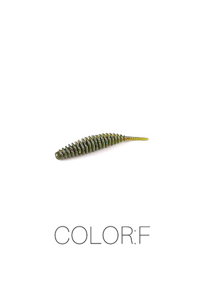 Choice 25mm100pcs0.1g F SUPERCONTINENT Small worm bait soft bait Tanta shrimp...