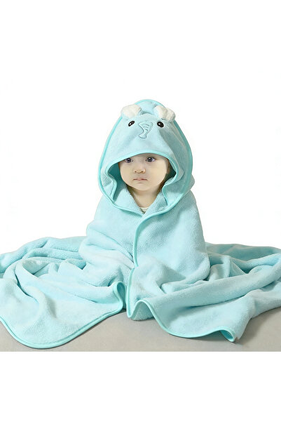 Choice green Baby Hooded Bath Towels Cartoon Animal Newborn Soft Towel Blanke...