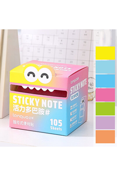 choice2 S25185-3 Mr. Paper 105/108Sheets/roll Pull-out Sticky Notes Student S...