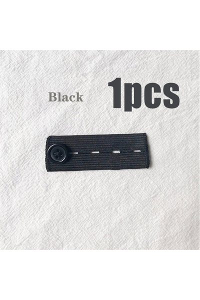 Choice4 black 1pcs 1/5PC Elastic Waist Extenders Belt Practical Waist Extensi...