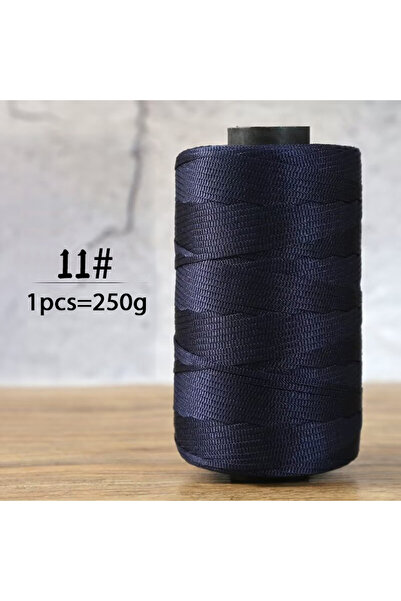 Choice 11 Tibetan Blue 250g summer crochet flat ribbon thread handmade DIY we...